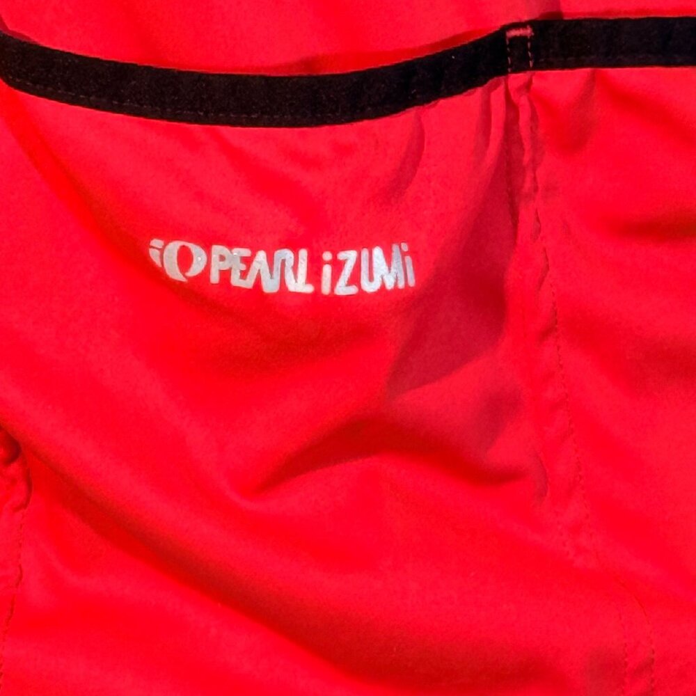 Pearl Izumi Cycling Jersey Mens Elite Series Size Large Red Black Full Zip Pol - Picture 4 of 8